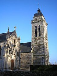 The church in Landelles-et-Coupigny