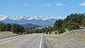 Hardscrabble Pass, the highest point on the highway.