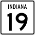 State Road 19 marker