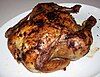 A roast chicken