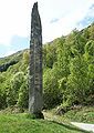 Per Sivle memorial stone at Stalheim