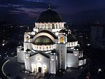 World largest Orthodox Church located in Belgrade, Serbia