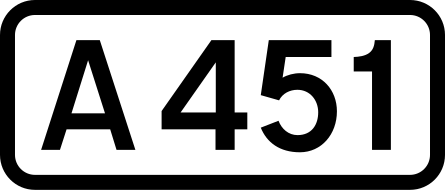 File:UK road A451.svg