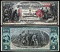 Five-dollar National Bank Note