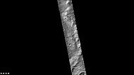 East side of Holmes (crater), as seen by CTX camera (on Mars Reconnaissance Orbiter).