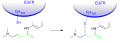 Afatinib binding to EGFR