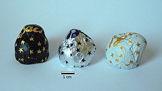 Three types of pralines Baci Perugina