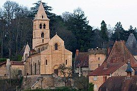 The church in Châteauneuf