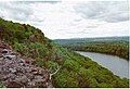 Traprock cliffs on Chauncey Peak in Metacomet Ridge