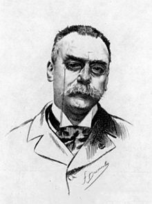 Portrait of Eugène Grasset, from Joseph Uzanne