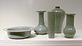 Green Longquan celadon from Zhejiang, Song dynasty, 13th century