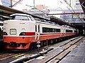 189 series "Ayano" set on a Kinugawa service at Shinjuku Station, June 2007