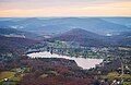 Lake Winola from above