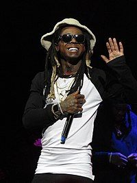 Lil Wayne performing