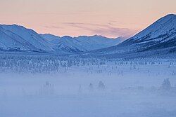 Near Oymyakon, Oymyakonsky District