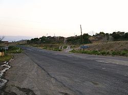 The road leading to Paruyr Sevak.