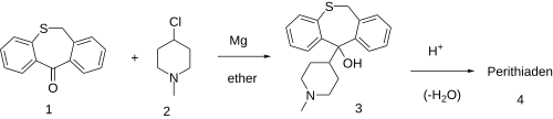 Perithiaden synthesis