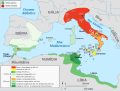 Roman Republic and Ancient Carthage in 265-149 BC.