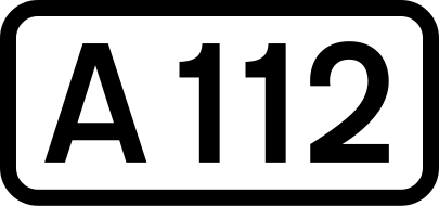 File:UK road A112.svg