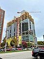 Ascent MKE, Milwaukee, Wisconsin, tallest residential high-rise made of wood since 2022, under construction