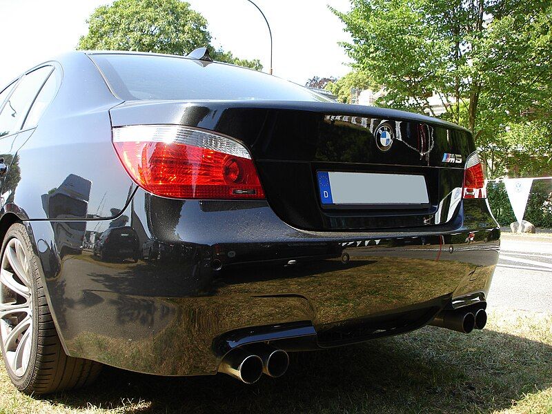 File:BMW M5 rear.jpg