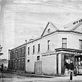 Charles Birks drapery store NE corner Rundle Street and Stephens Place c. 1872