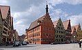 Market place with "Deutsches Haus" (3rd from right)