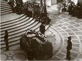 Col. Funston's cadaver lying in San Francisco City Hall