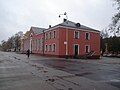 Krustpils railway station in Jēkabpils