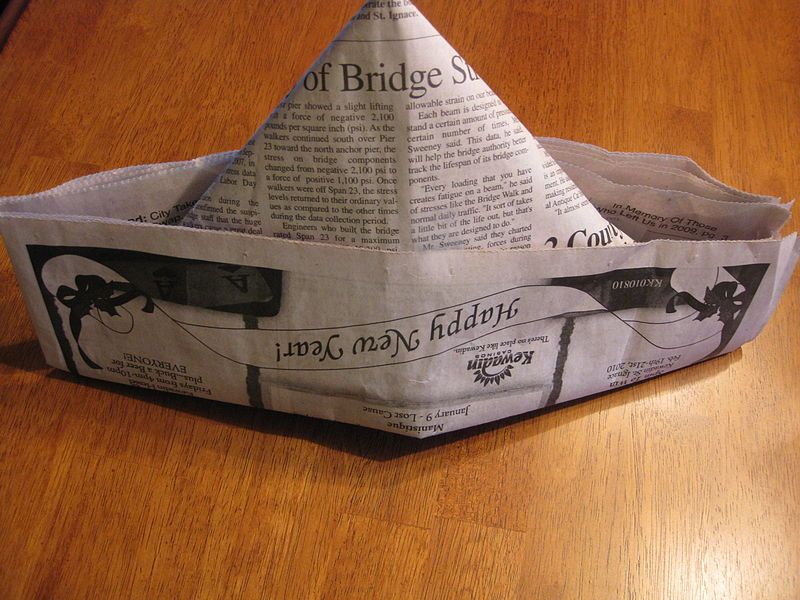 File:Newspaper hat.jpg