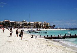 Beach in Playa del Carmen