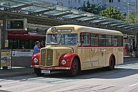 Saurer Autobus Salzburger Hauptbahnhof