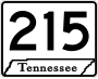 State Route 215 marker