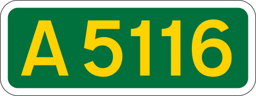 File:UK road A5116.svg