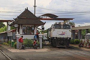 Tugu station, Yogyakarta, Indonesia