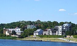 View of Zwierzyniec from the Vistula River