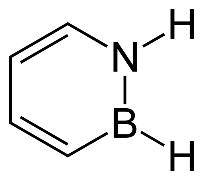 File:1,2-dihydro-1,2-azaborine-2D-skeletal.png