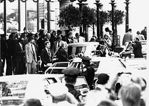 Assassination attempt of the U.S. President Gerald Ford in San Francisco, 22 September 1975