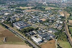 Aerial view of Haasrode Research-Park