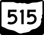 State Route 515 marker