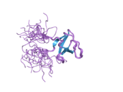 2dl5: Solution structure of the first SH3 domain of human KIAA0769 protein