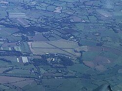 The airfield at Ternhill .