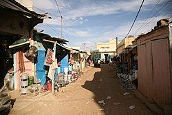 A street in Selibaby