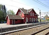 Tomter Station on The Østfold Line