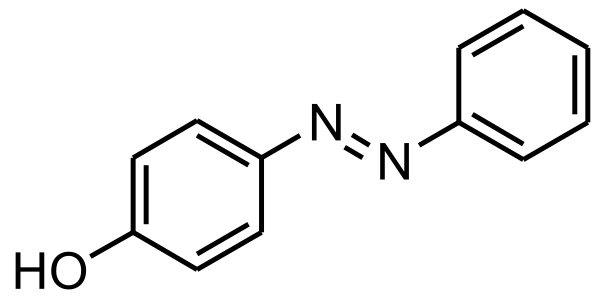 File:4-(Phenylazo)phenol structure.svg