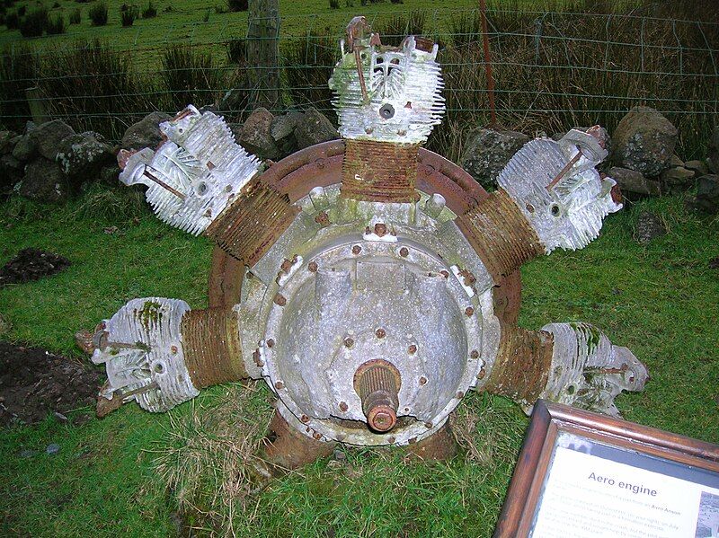 File:Avro Anson Engine.JPG