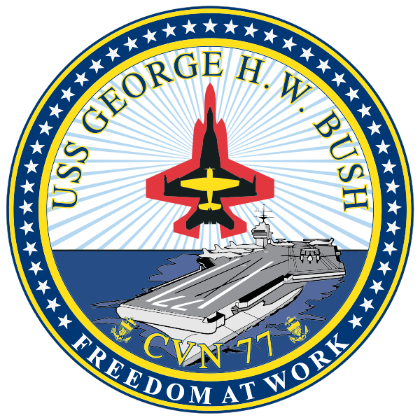 File:CVN-77 insignia.svg