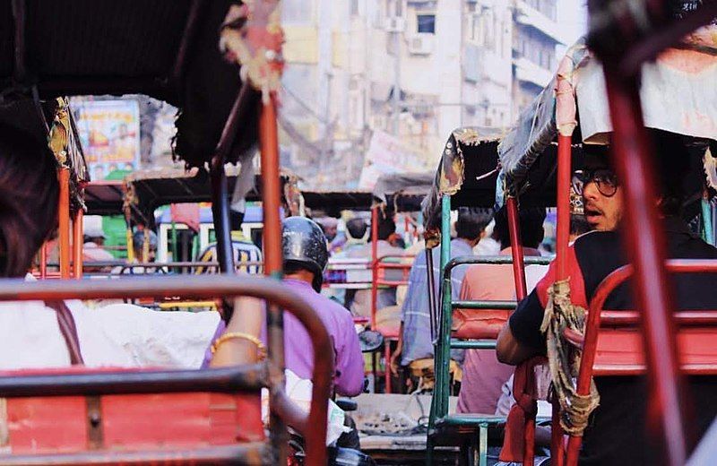 File:Chawri Bazaar Rickshaw.jpg