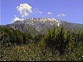 Prospect over Chimgan Peak from the place near old casernes