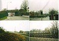 The closed old railway lines that once ran between Dudley port and Dudley's freight liner depot in 2001.